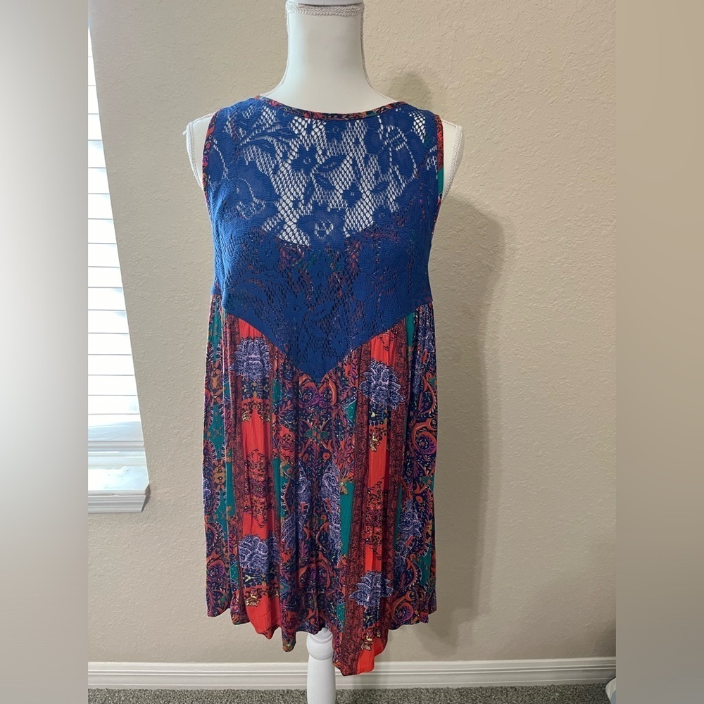 Free People Count Me in Trapeze Tunic, NWT - Picture 2 of 7